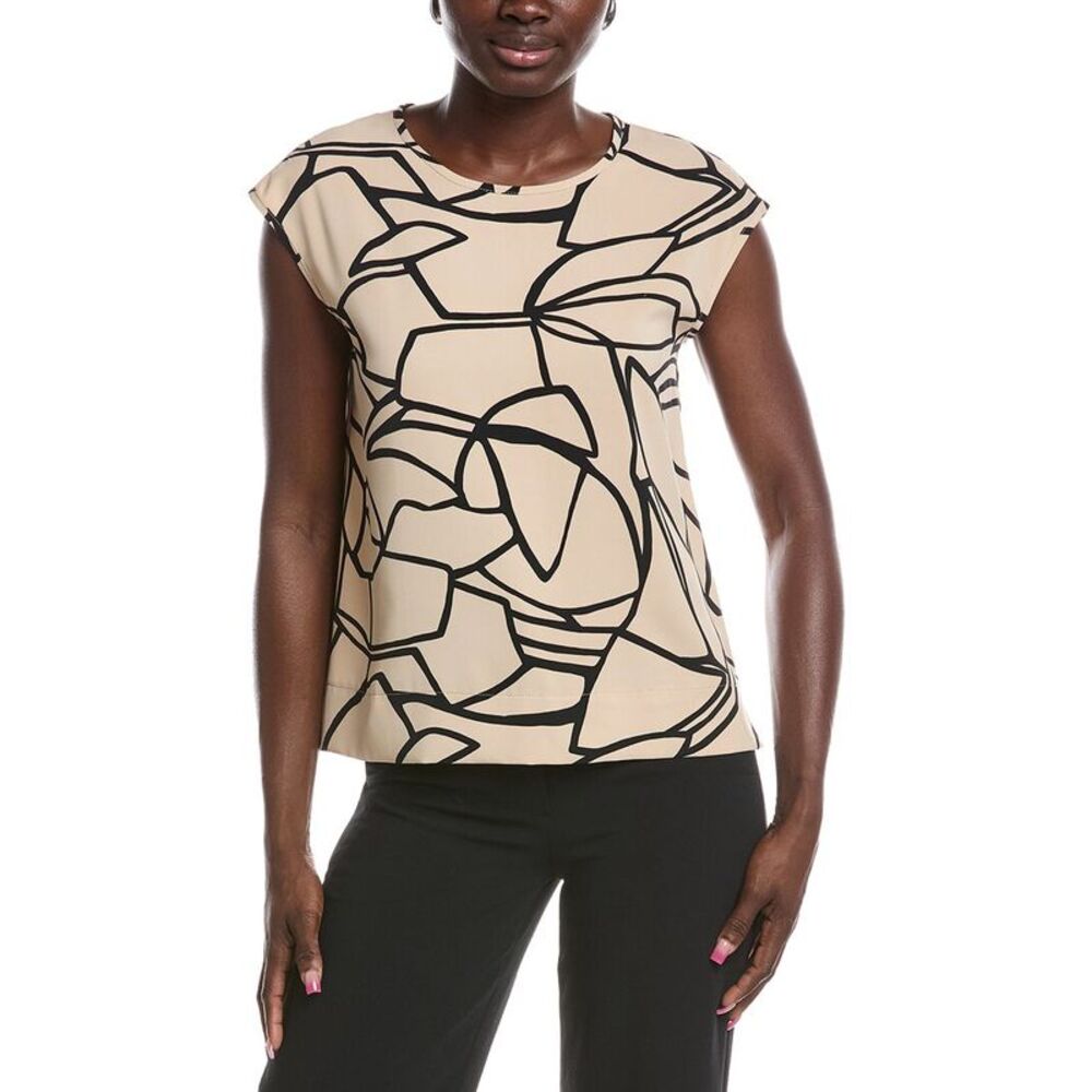 Joseph Ribkoff Womens  Sleeveless Blouse, Beige
